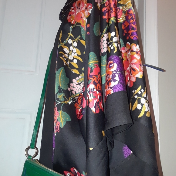 Floral silk kimono - Picture 3 of 4